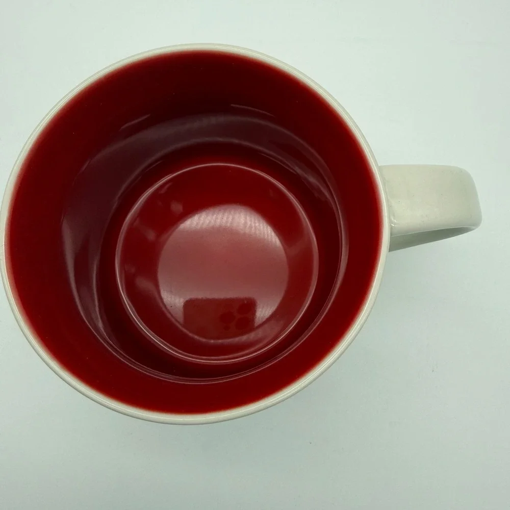 Starbucks Kansas City You Are Here Collection 2017 Coffee Mug Red Interior